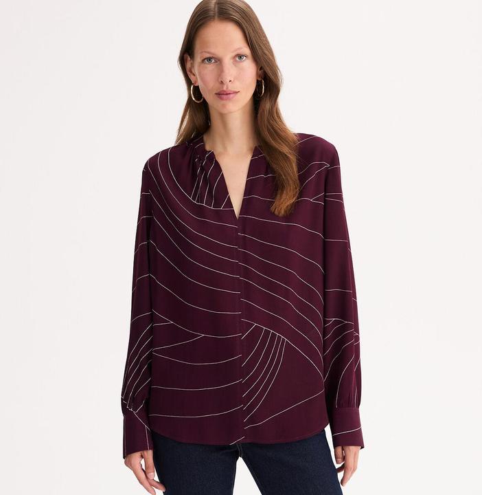 Produktbild Anne Weyburn Bluse mit Henley-Ausschnitt (XL)