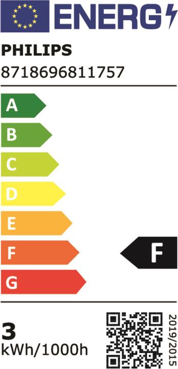 Energy Label Philips Professional Core Pro (E14, 210 lm, 1x)