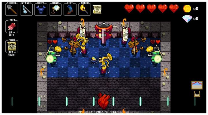 Actual product image Brace Yourself Games PS4 NecroDancer crypt, including Enhanced DLC (PS4, EN)