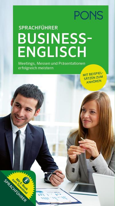 Produktbild PONS Sprachführer Business-Englisch (Deutsch, Französisch, 2014)