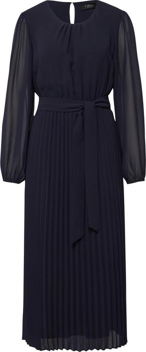 Image du produit s.Oliver Kleid Midi-Chiffonkleid mit Plissee und Bindegürtel (46)