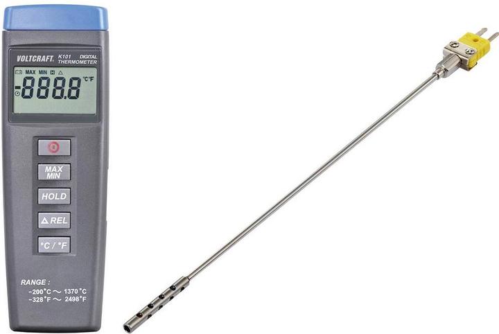 Actual product image Voltcraft Digital thermometer + air probe