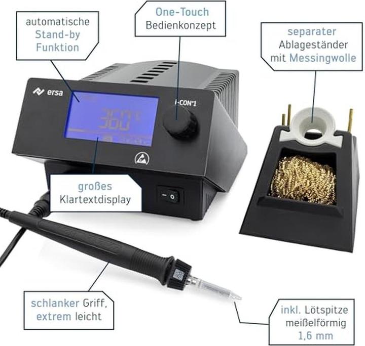 Image du produit Station de soudage i-CON 1 MK2, 0IC1105A 230 V
