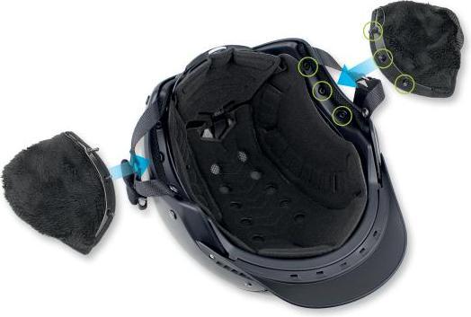 Produktbild Casco Winterausstattung zu CHAMP-3Master-6Spirit-3 (56 - 58 cm)