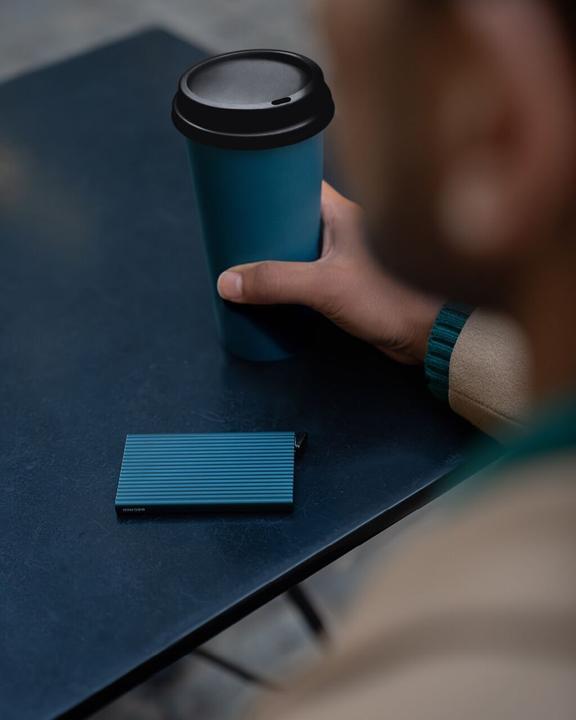 Image du produit Secrid Fluted+ Cardholder, teal