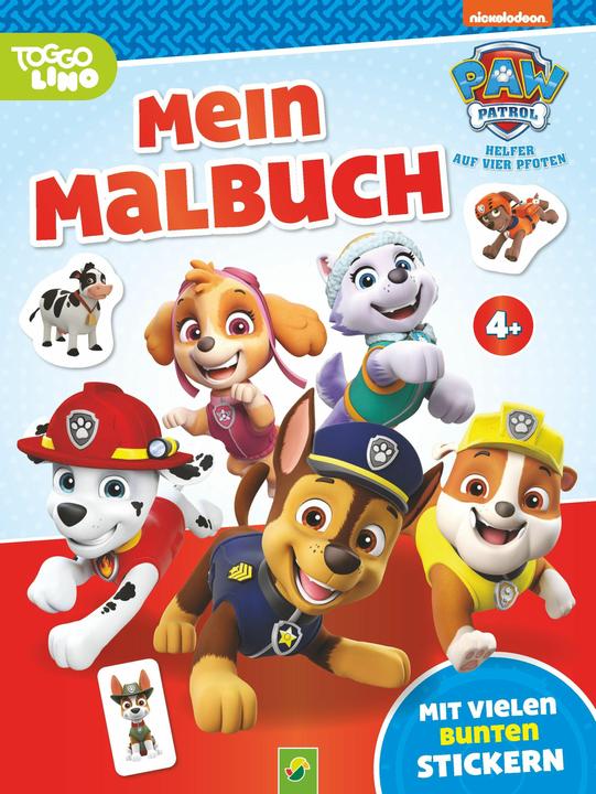 Actual product image Paw Patrol My colouring book