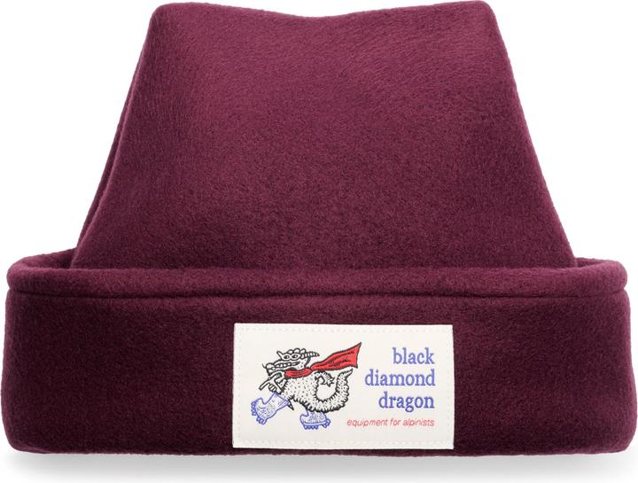 Actual product image Black Diamond Pointed Fleece Beanie (One size)