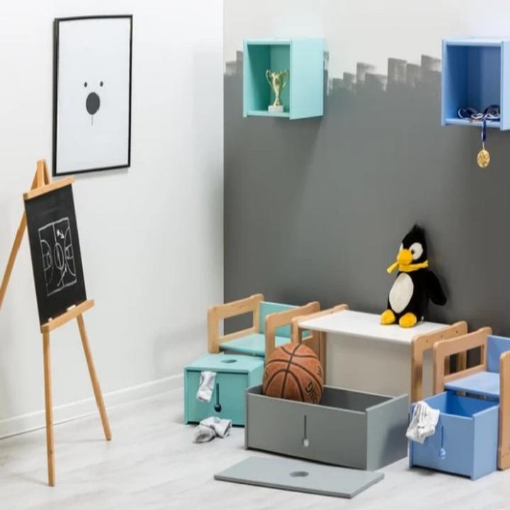 Produktbild Activity Board Waldorf-Möbel. Kleiner Multifunktionstisch (Kindersessel)