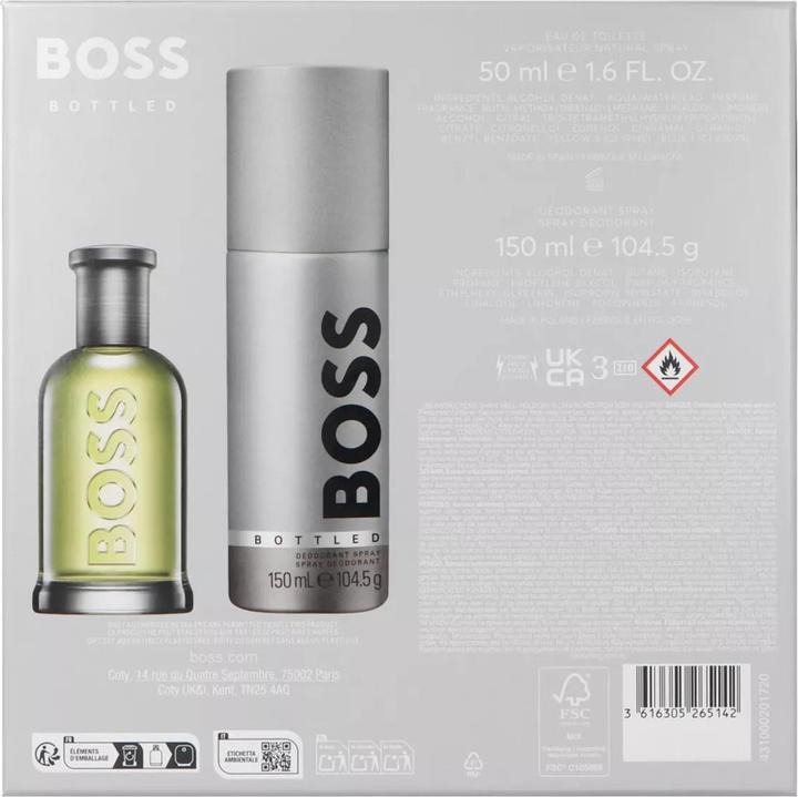 Actual product image Hugo Boss Bottled (Perfume set)
