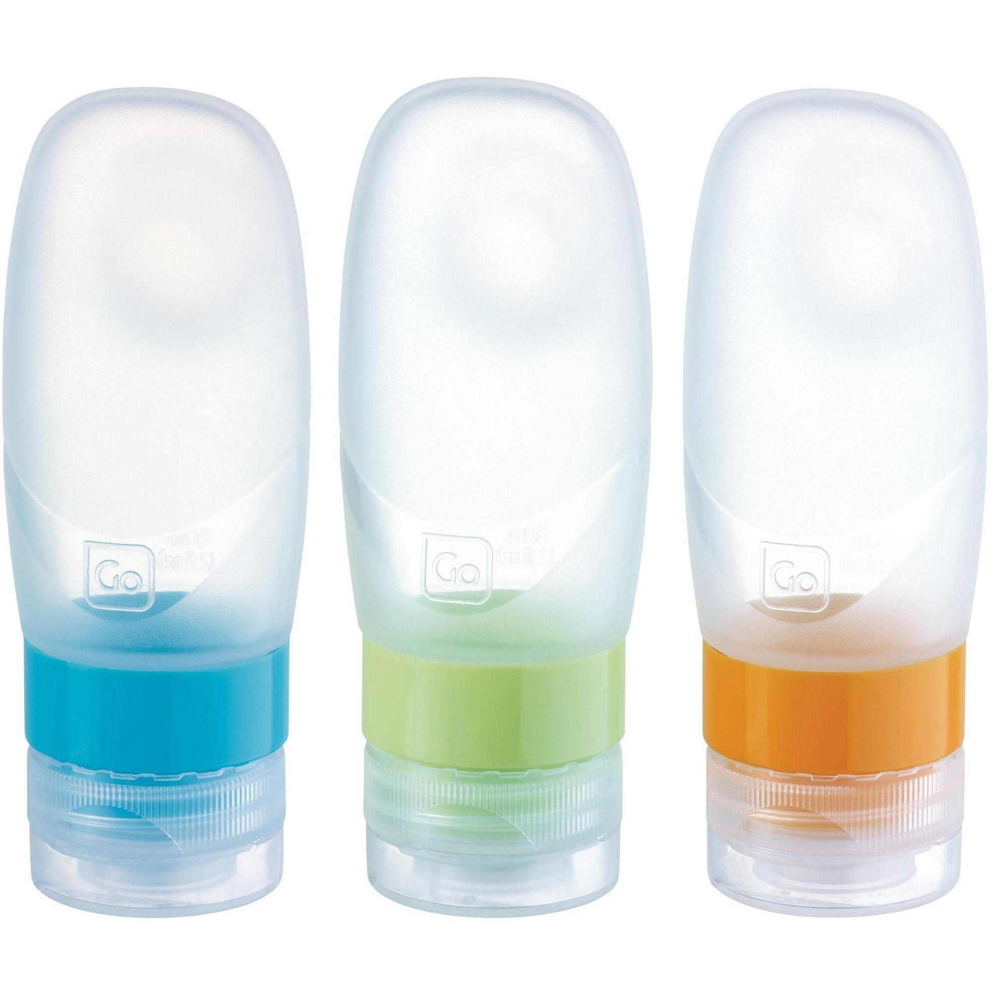 Go Travel, Reisezubehör, Squeezy It Trio, Transparent, (Hygieneprodukt)