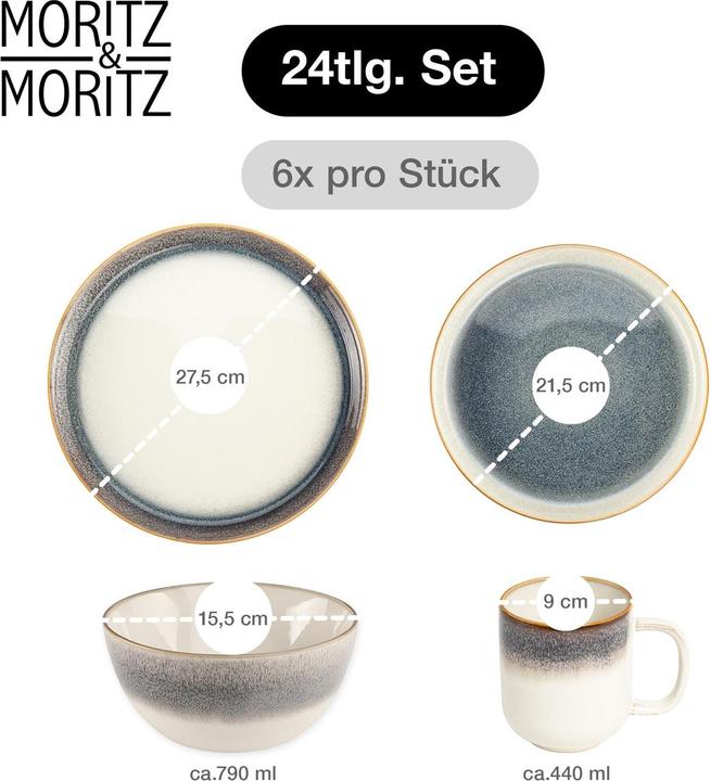 Actual product image Moritz & Moritz Tarento (24 pcs.)