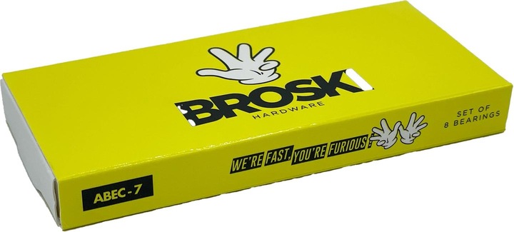 Broski Hardware Fast and Furious ABEC 7 Bearings