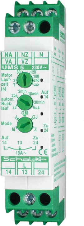 Immagine prodotto Schalk Interruttore UMS 5 Controllo APERTO/CHIUSO 230V AC, 2 contatti NA 10A/230V A