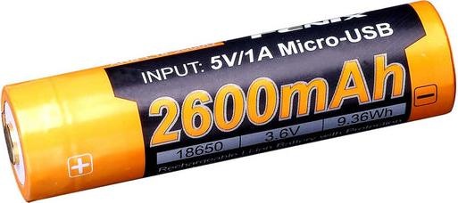 Actual product image Fenix Accu/Battery ARB-L18 2600U