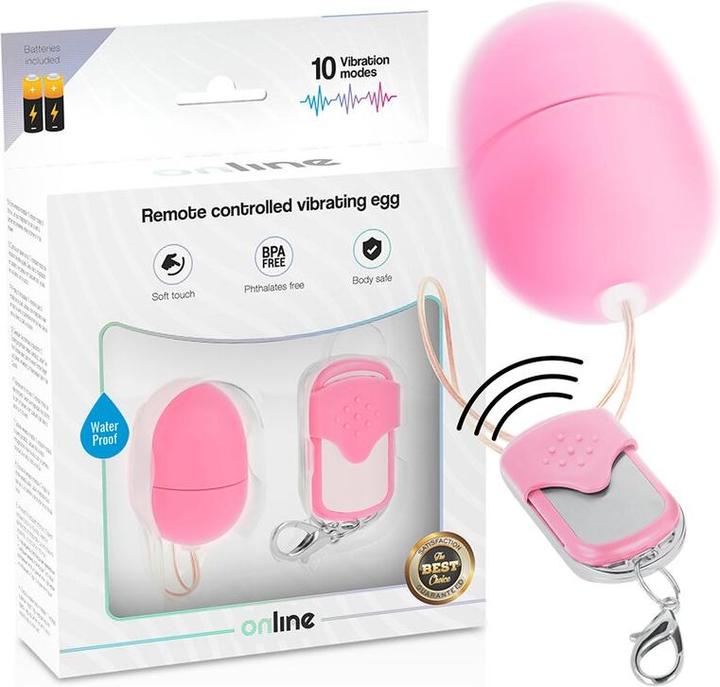 Immagine prodotto Online Uovo Vibrante Telecomandato S - Rosa