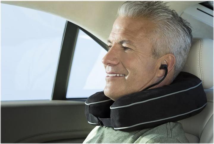 Actual product image Homedics Travel Vibration Massage Neck Pillow