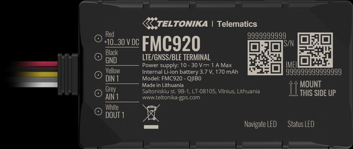 Actual product image Teltonika 4G Bluetooth Small GPS