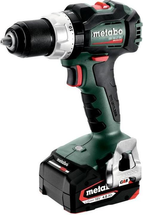 Produktbild Metabo WKRĘTARKA UD.SB 18 LT BL 60/34Nm 2x4,0Ah METABOX + AKUM. 2,0Ah (Schlagbohrschrauber)
