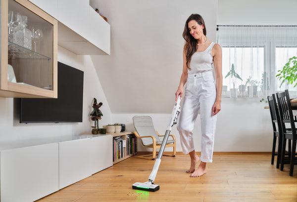 Actual product image ETA Vacuum cleaner 542890000 Handy Home Stick vacuum cleaner, Cordless, White |