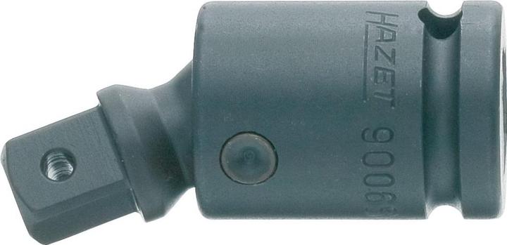 HAZET Schlag-, Maschinenschrauber Gelenkstück 9006S ∙ Vierkant12,5 mm (1/2 Zoll) ∙ Vierkant 12,5 mm…