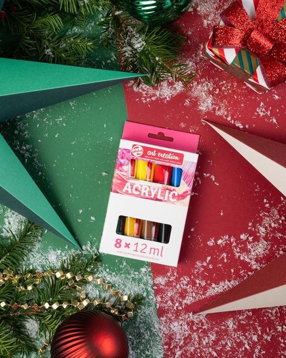 Produktbild Talens Acrylfarbe Art Creation 8er Set, Mehrfarbig (12 ml)