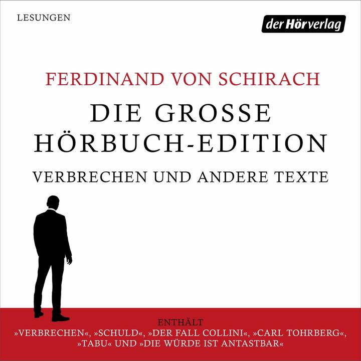 Produktbild Die grosse Hörbuch-Edition - Verbrechen und andere Texte (Matthias Brandt, Ferdinand Schirach, Christian Berkel, Ferdinand von Schirach, Burghart Klaussner, Deutsch)