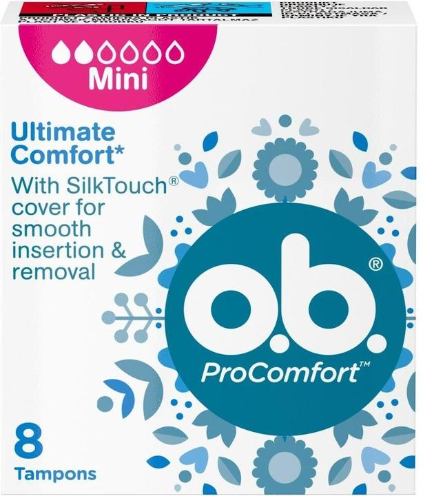 o.b. ProComfort Mini - Tampons 8.0ks (8 x, Mini)