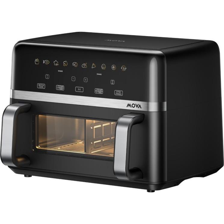 Mova FD20 Pro Schwarz, Friggitrice, Nero