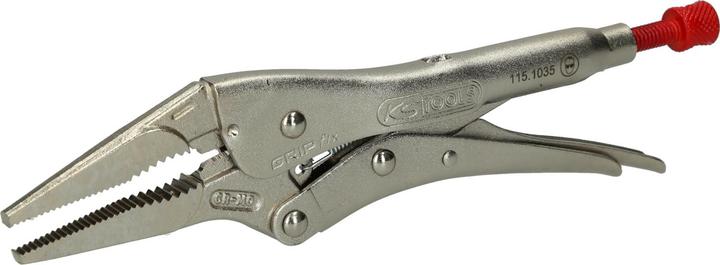 Image du produit KS Tools Pinces étaux à bec long-ajustables 210mm (210 mm)