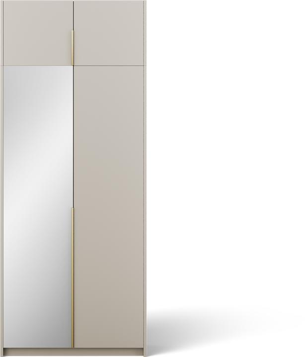 Produktbild ADRK Furniture Alera II mit Aufsatz – Drehtürenschrank (100 x 58 x 250 cm)