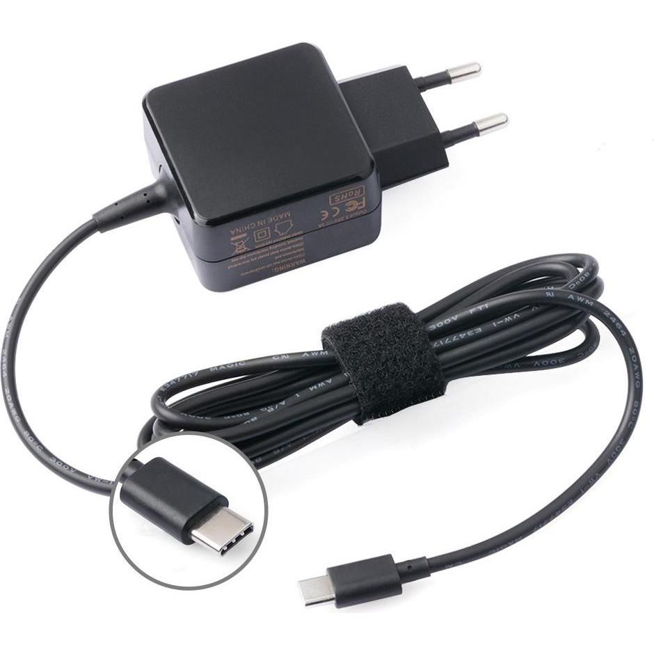 CoreParts MBXUSBC-AC0004 (15 W), Notebook Netzteil, Schwarz