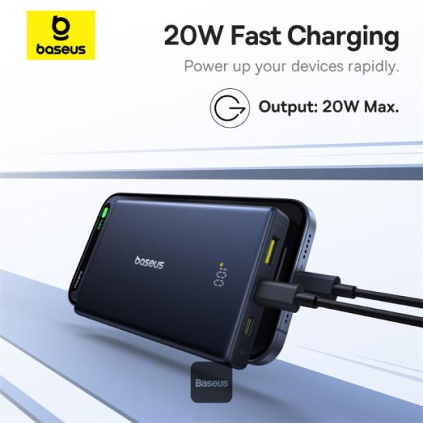 Actual product image Baseus PicoGo 10000mAh 20W powerbank (black) (10000 mAh)