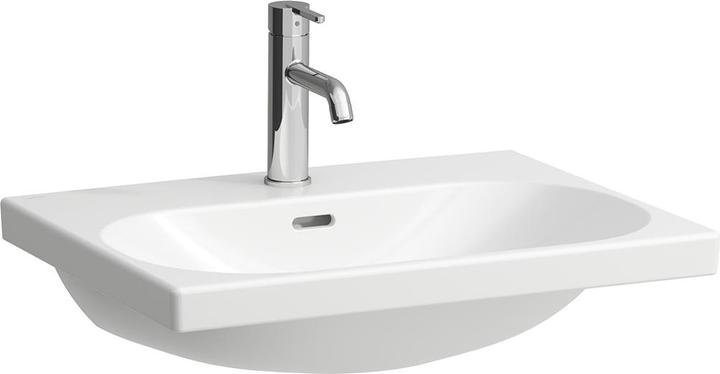 Laufen Vasque à poser LUA 60x46cm m ÜL 1 robinetterie blanc (460 mm, 600 mm)