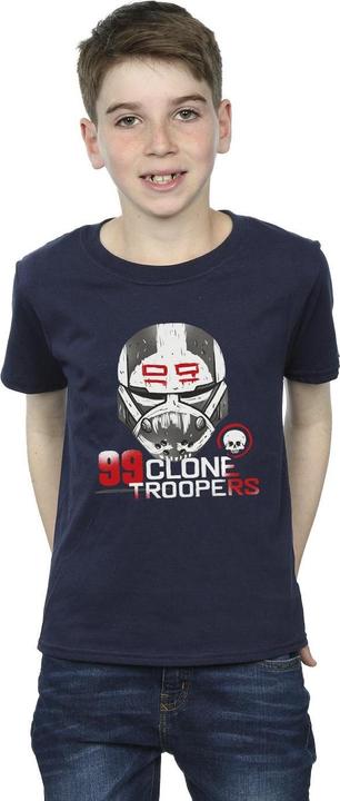 Immagine prodotto Star Wars The Bad Batch 99 Clone Troopers Maglietta Ragazzi (128)