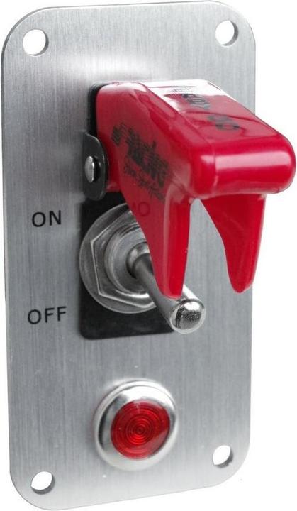 Actual product image Simoni Racing Toggle switch Kill Switch Baby Go with plate