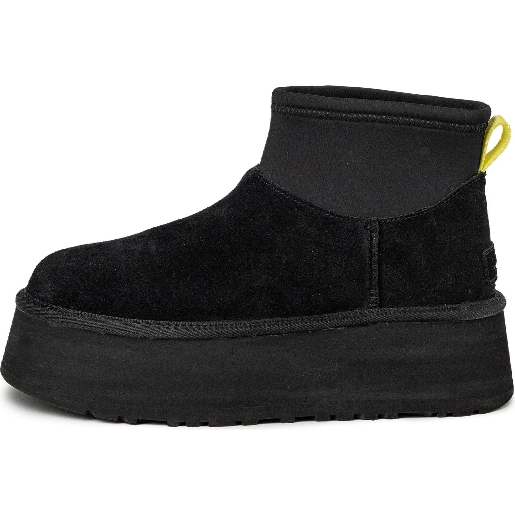 Ugg, Donne, Stivali, Wmns Classic Ultra Mini Dipper Black, Nero, (42)