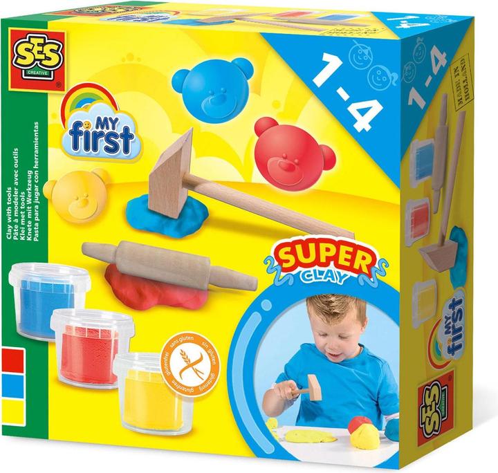 Actual product image Ses My First Plasticine Set with Tools