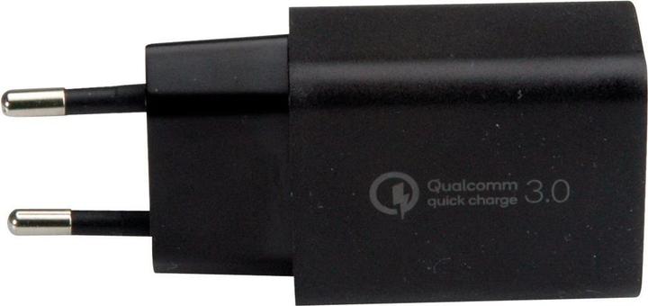 Image du produit Value Chargeur USB QC3.0 avec prise Euro, 1 port, 18W (18 W, 1 portion)
