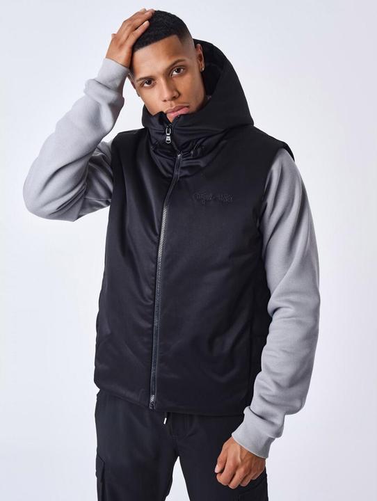 Project X Paris Oversized ärmellose Daunenjacke (XL)