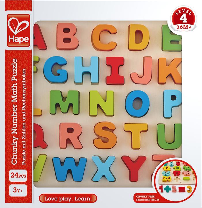 Actual product image Hape Puzzle (24 pieces)
