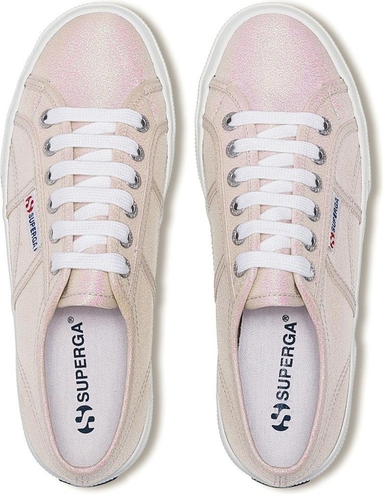 Actual product image Superga Womens/Ladies 2740 Lame Platform Trainers (40)