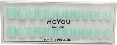 Immagine prodotto MoYou London Soft Gel Press-Ons Blue Dreamer (Unghie artificiali, Sognatore Blu)
