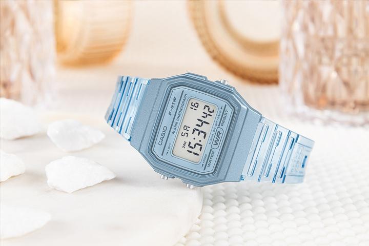 Image du produit Casio F-91WS-2EF (Horloge numérique, 36 mm)