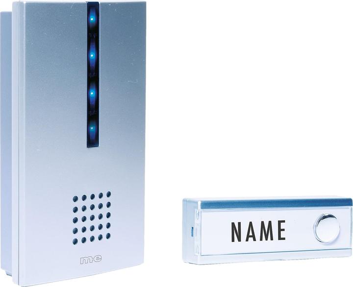 Immagine prodotto Modern-Electronics ME Suoneria senza fili FG-6.2, con indicatore ottico della campana