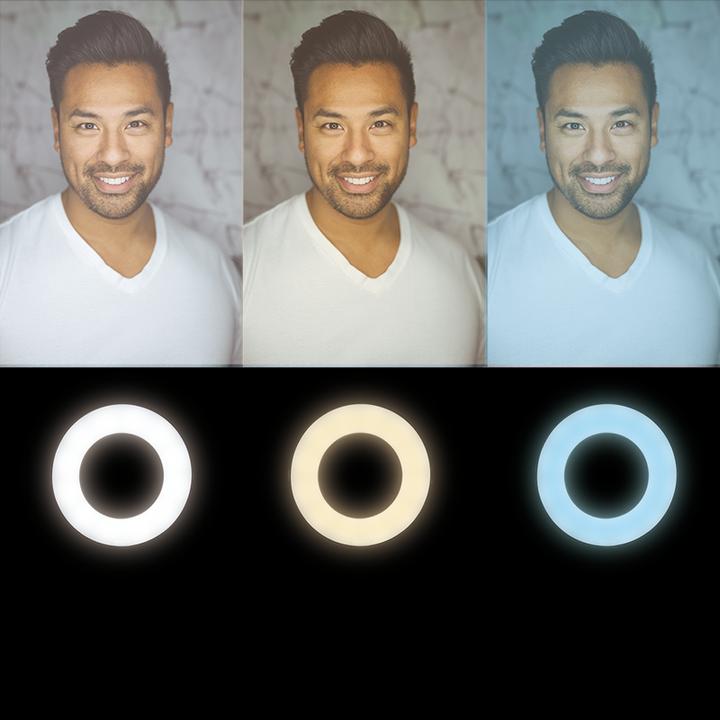 Actual product image LogiLink Smartphone ring light (Ring light)