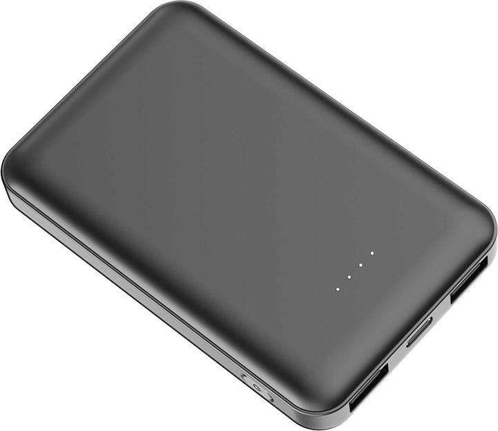 Actual product image Bigben Connected BBC PB Poly 5000 mAh Black 1USBA+1USBC (5000 mAh, 10 W, 18.50 Wh)