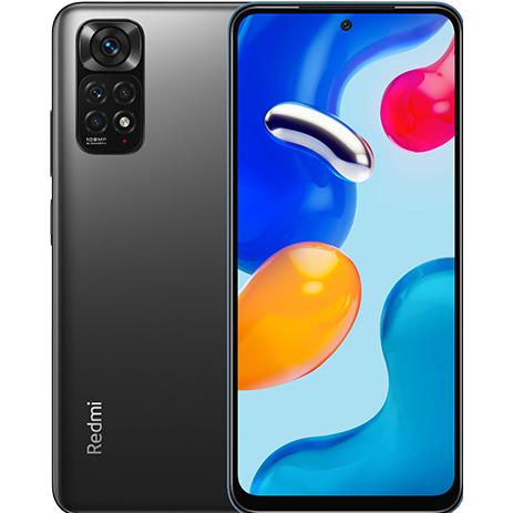 Xiaomi Redmi Note 11S (64 GB, Graphite Grey, 6.43", Dual SIM, 4G), Smartphone, Grau