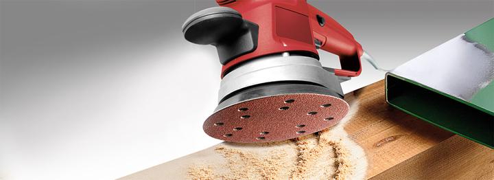 Actual product image kwb Velcro adhesive discs 150 perforated K240/5pcs. (240)