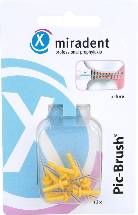 Miradent Pic-Brush Refill Ersatzbürsten (12 x)