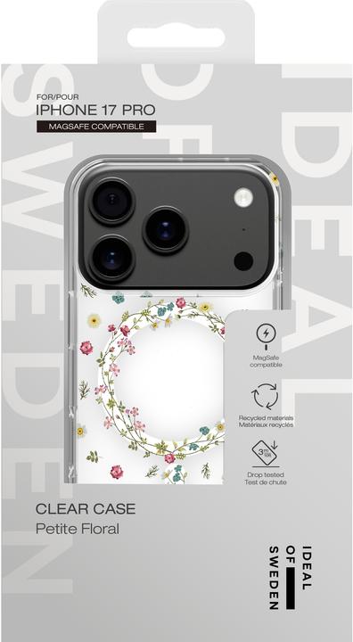 Image du produit iDeal Of Sweden MagSafe Clear Hard-Cover Petite Floral (Apple iPhone 17 Pro)
